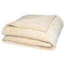 Oatmeal - Back - Floso Ashen Sherpa Recycled Blanket