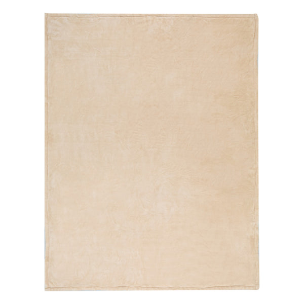 Oatmeal - Lifestyle - Floso Ashen Sherpa Recycled Blanket