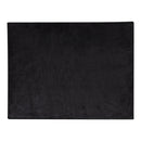 Solid Black - Side - Floso Ashen Sherpa Recycled Blanket