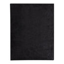 Solid Black - Lifestyle - Floso Ashen Sherpa Recycled Blanket
