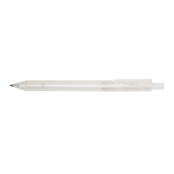 White - Pack Shot - Floso Niove Soft Cover Recycled Plastic Notebook & Pen Set