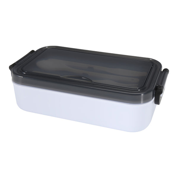 White - Front - Floso Snappy Lunch Box Set