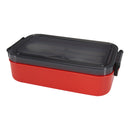 Red - Front - Floso Snappy Lunch Box Set