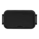 Solid Black - Back - Floso Snappy Lunch Box Set
