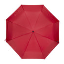 Red - Back - Floso Dane RPET Folding Umbrella