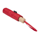 Red - Side - Floso Dane RPET Folding Umbrella
