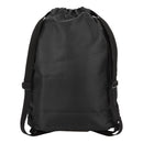 Solid Black - Back - Floso Nomad 18L Drawstring Bag