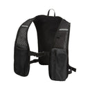 Solid Black - Side - Floso Nomad Recycled Running 5L Hydration Pack