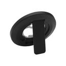 Solid Black - Side - Floso Ain Recycled Plastic Phone Holder & Bottle Opener