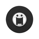 Solid Black - Front - Floso Ain Recycled Plastic Phone Holder & Bottle Opener