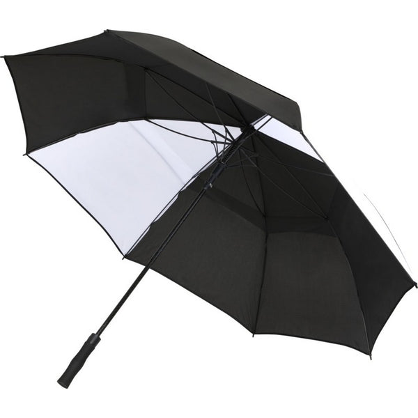 White - Front - Floso Jeff Windproof Golf Umbrella