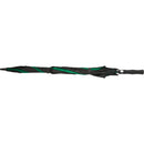 Green - Side - Floso Jeff Windproof Golf Umbrella
