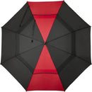 Red - Back - Floso Jeff Windproof Golf Umbrella