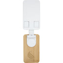 White - Lifestyle - Floso Alfirk Bamboo Foldable Mobile Phone Stand