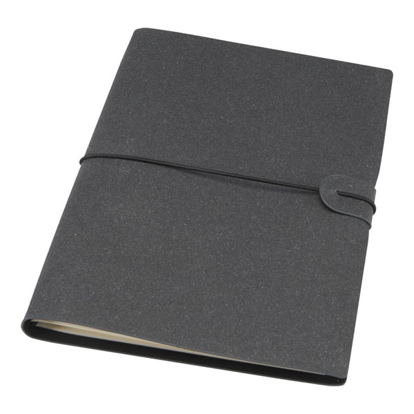 Grey - Front - Floso Slyk A5 Notebook