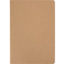 Natural - Front - Floso Slyk Ruled A5 Notebook