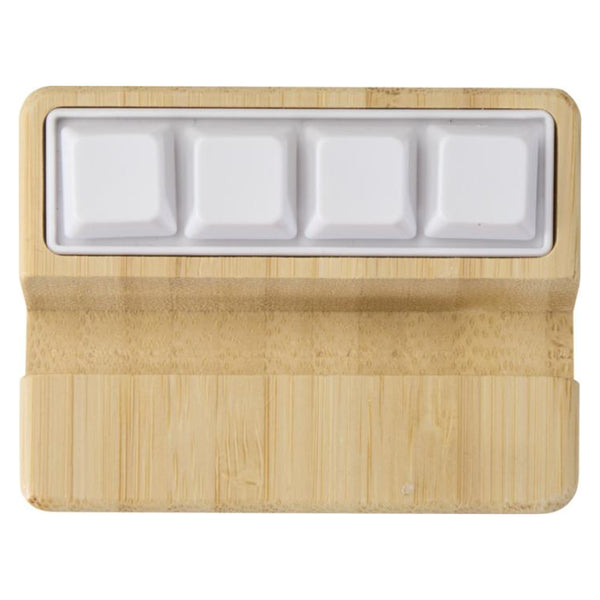 Wood - Back - Floso Algol Recycled Plastic Fidget Toy Phone Stand