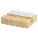 Wood - Front - Floso Algol Recycled Plastic Fidget Toy Phone Stand