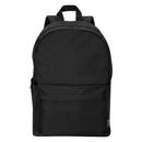 Solid Black - Front - Floso Byron Laptop Backpack