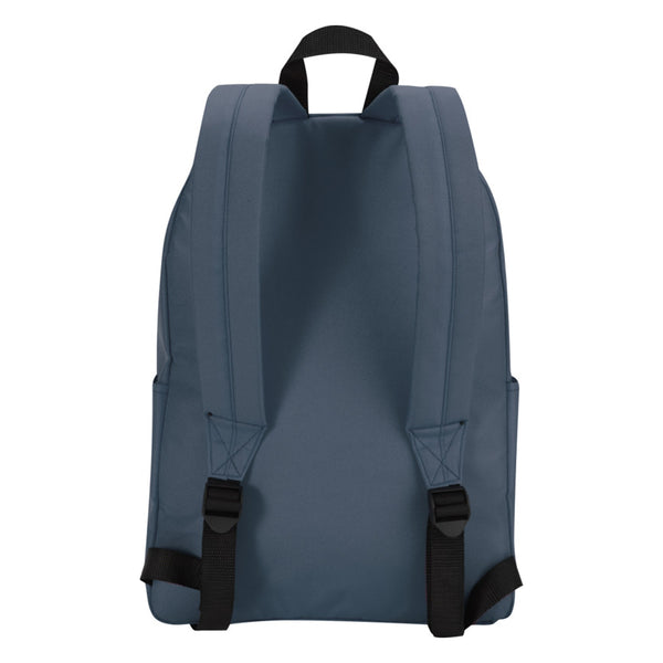 Hale Blue - Back - Floso Byron Laptop Backpack