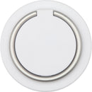 White - Side - Floso Albali Plastic Phone Holder & Stand