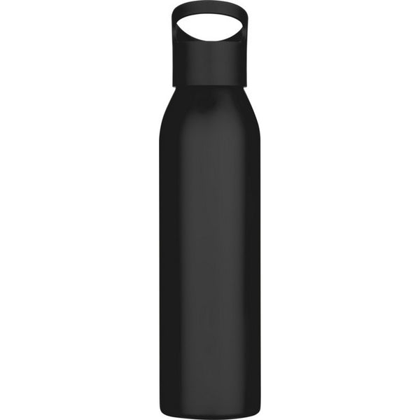 Solid Black - Back - Floso Sky Recycled Stainless Steel 650ml Water Bottle