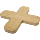 Natural - Back - Floso Croc Bamboo Trivet