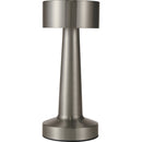 Silver - Lifestyle - Floso Aludra Rechargeable Table Lamp (UK Plug)