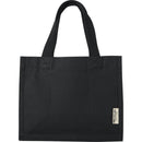 Black - Front - Floso Odessa Mini Recycled Cotton 9L Tote Bag