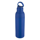 Royal Blue - Back - Floso Recycled Stainless Steel Double Wall 650ml Water Bottle