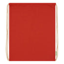 Red - Side - Floso Organic 5L Drawstring Bag