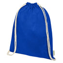 Royal Blue - Front - Floso Organic 5L Drawstring Bag