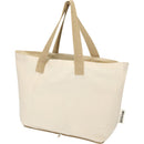 Natural - Lifestyle - Floso Sierra Recycled Cotton Foldable 7L Tote Bag
