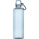 Turquoise - Front - Floso Oregon Recycled Plastic Carabiner Clip 750ml Water Bottle