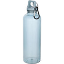 Turquoise - Back - Floso Oregon Recycled Plastic Carabiner Clip 750ml Water Bottle