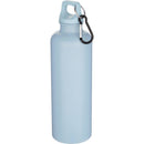 Cloud Blue - Back - Floso Oregon Recycled Plastic Carabiner Clip 750ml Water Bottle