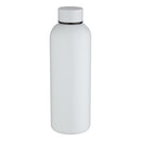 White - Front - Floso Spring Recycled Stainless Steel Single Wall 750ml Water Bottle