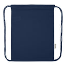 Navy - Side - Floso Peru Blended Recycled 5L Drawstring Bag
