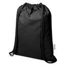 Black - Front - Floso Peru Blended Recycled 5L Drawstring Bag
