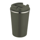 Forest Green - Front - Floso Newport Stainless Steel Double Wall 350ml Tumbler