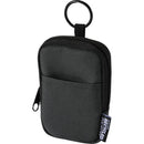 Black - Side - Floso Byron Clip & Go Small Pouch