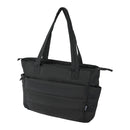 Black - Front - Floso Plain Recycled Puffer 18L Tote Bag