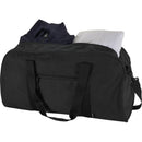 Black - Side - Floso Recycled Canvas 40L Duffle Bag