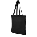Black - Back - Floso Odisha Organic Cotton 7L Tote Bag
