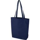 Navy - Back - Floso Odisha Organic Cotton 11L Tote Bag