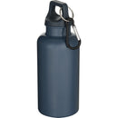 Hale Blue - Back - Floso Oregon Solid Recycled Plastic Carabiner Clip 400ml Water Bottle