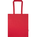 Red - Back - Floso Peru Recycled Cotton 7L Tote Bag