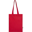 Red - Front - Floso Peru Recycled Cotton 7L Tote Bag