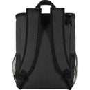 Heather Charcoal - Back - Floso Tundra 20L Recycled Cooler Bag Set