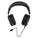 Black - Back - Floso Recycled Plastic Wireless Headphones